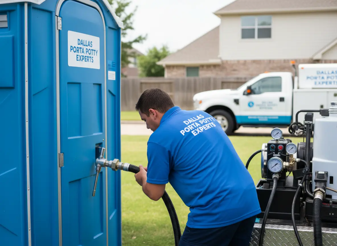 Event Porta Potty Delivery in Dallas, TX