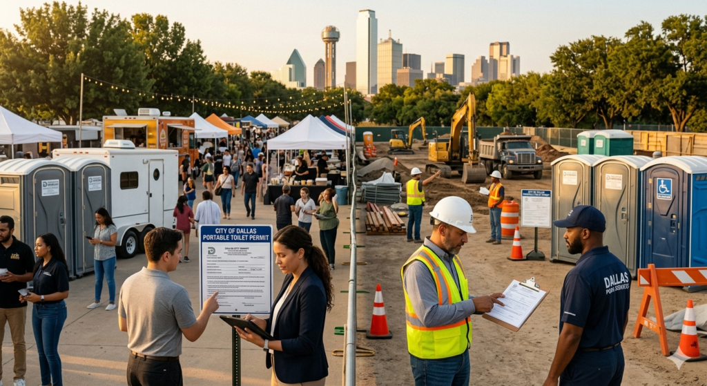Do You Need a Permit to Rent a Porta Potty? A Complete Guide for Dallas Events & Job Sites